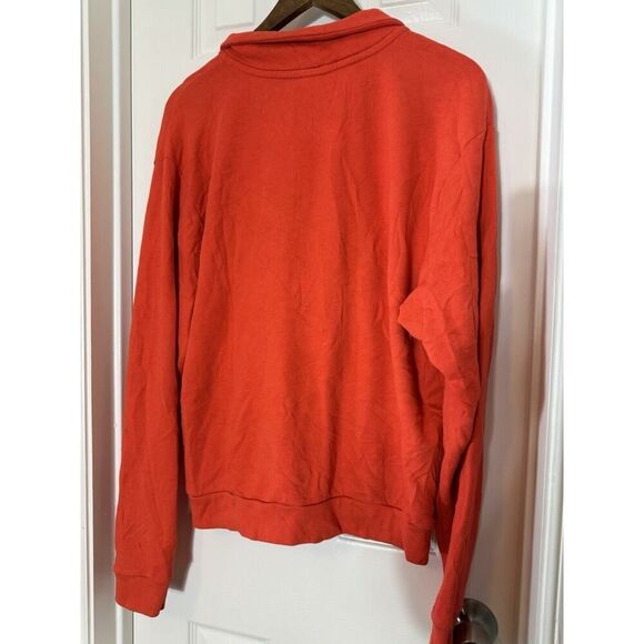 Victorias Secret Y2K PINK Half-Zip Pullover Palm Spellout Large Soft - Picture 5 of 6